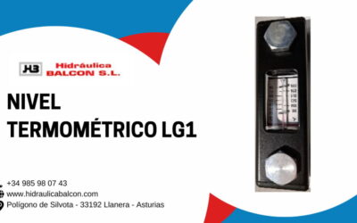 Nivel termómetro LG1: medición precisa en la industria hidráulica